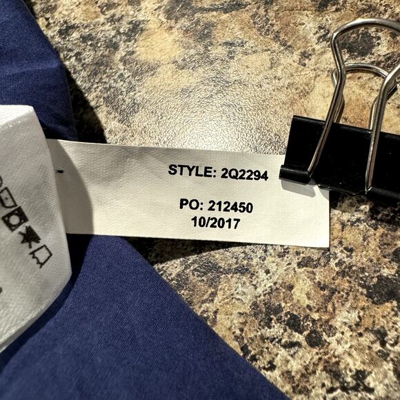 Vineyard Vines Womens Dress Minimalist Coastal Cottage Boho Bow Mini Blue Large - Picture 4 of 5